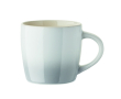 Ceramic mug, assorted colours, gradient design, 300 ml colour white