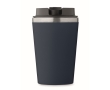 Double-walled cup with ceramic inner lining, 350 ml colour navy-blue