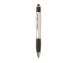 Pen with stress-relief top and blue ink colour black
