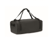 Large canvas bag with adjustable and detachable shoulder strap colour black