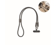 Lanyard for phone with included 60W charging cable colour black