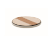 Wireless phone charger, cotton and cork, 15W colour white