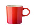 Ceramic mug, colour gradient, white interior, 290 ml colour orange