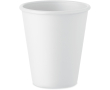 Reusable single-wall cup, corn material, 200 ml colour white