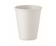 Reusable single-wall cup, corn material, 200 ml colour white