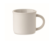 Branded, ceramic espresso mug, 40 ml colour white