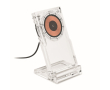 Transparent phone stand, 15W wireless charger colour transparent