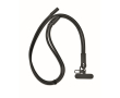 Mobile lanyard, charging and data transfer cable colour black