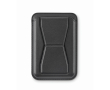 Magnetic leather phone card holder, stand function colour black