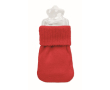 Small polyester hand warmer, hot water system colour red