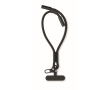 RPET wrist strap, charging and data cable colour black