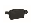PU waist bag, main compartment, back pocket colour black
