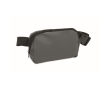 PU waist bag, main compartment, back pocket colour dark grey