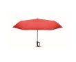 Windproof folding umbrella, automatic open and close, Ø99 cm colour red