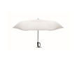 Windproof folding umbrella, automatic open and close, Ø99 cm colour white