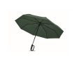Windproof folding umbrella, automatic open and close, Ø99 cm colour green