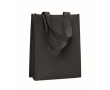 Small RPET bag, assorted colours, gusseted base, 80 g/m2 colour black