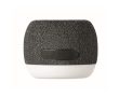 Small wireless speaker, RPET, black bamboo detail colour black