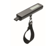Digital luggage scale with self-powered strap mechanism colour titanium