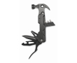 14-in-1 multi-tool hammer in stainless steel and aluminum colour black