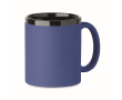Ceramic mug, soft-touch coloured coating, 300 ml colour royal blue