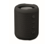 Small wireless speaker, RPET fabric, 3 hrs playtime colour black