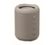 Small wireless speaker, RPET fabric, 3 hrs playtime colour grey