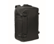 Travel backpack, multiple compartments colour black