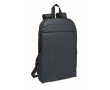 RPET and PU laptop backpack, luggage strap, 16'' colour blue