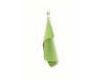 Microfiber towel with elastic loop 30x50 cm colour lime