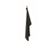 Quick-drying microfiber towel 70x120 cm colour black