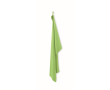 Quick-drying microfiber towel 70x120 cm colour lime