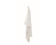 Quick-dry microfiber towel 100x150 cm colour white