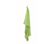Quick-dry microfiber towel 100x150 cm colour lime