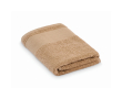 100% cotton terry towel 380 g/m² 50x100 cm colour camel