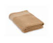 100% cotton terry bath towel 380 g/m² 100x150 cm colour camel