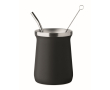 Stainless steel cup special for yerba mate 240 ml colour black