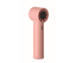 Portable plastic handheld fan with 5 speeds colour pink