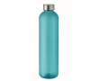 Leakproof RPET bottle with secure closure and 1 L capacity colour transparent blue