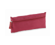 300D RPET polyester zip pouch colour burgundy