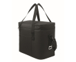 600D RPET cooler bag with insulating PEVA lining 18 L colour black