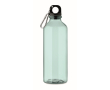 Translucent RPET bottle with cap and carabiner 500 ml colour mint green