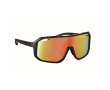 Sports sunglasses with mirrored UV400 lenses colour multicolour