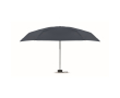 Wind-resistant manual umbrella with matching sleeve Ø90 colour blue