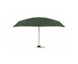 Wind-resistant manual umbrella with matching sleeve Ø90 colour green