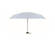 Wind-resistant manual umbrella with matching sleeve Ø90 colour light blue