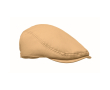 Cotton beret-style cap with metal buckle 235 g/m² colour khaki