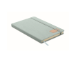 Notebook with RPET polyester cover and 192 pages A5 colour light blue