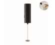 AA battery milk frother for office use colour black