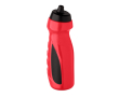 Leakproof sports bottle with solid grip 700 ml colour red